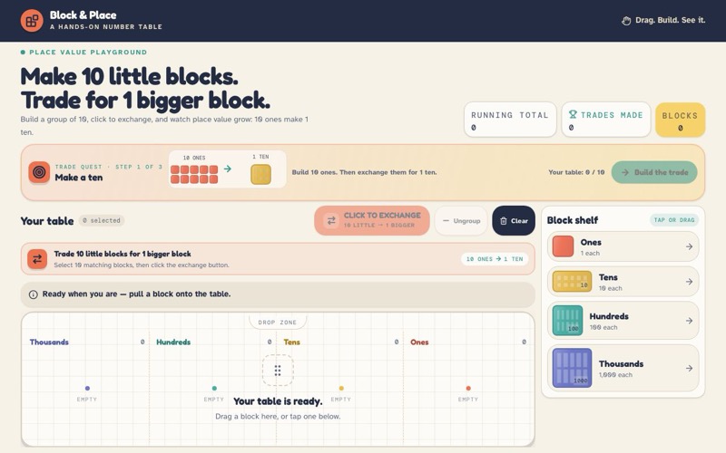 Block & Place screenshot