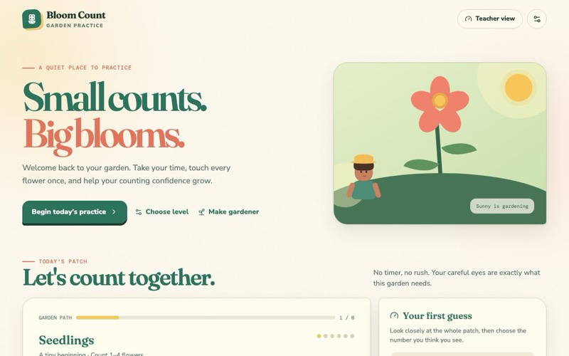 Bloom Count screenshot
