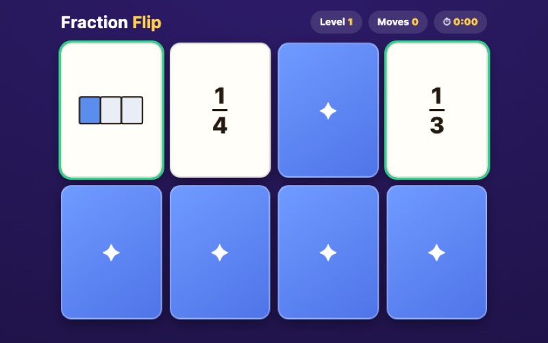 Fraction Flip screenshot