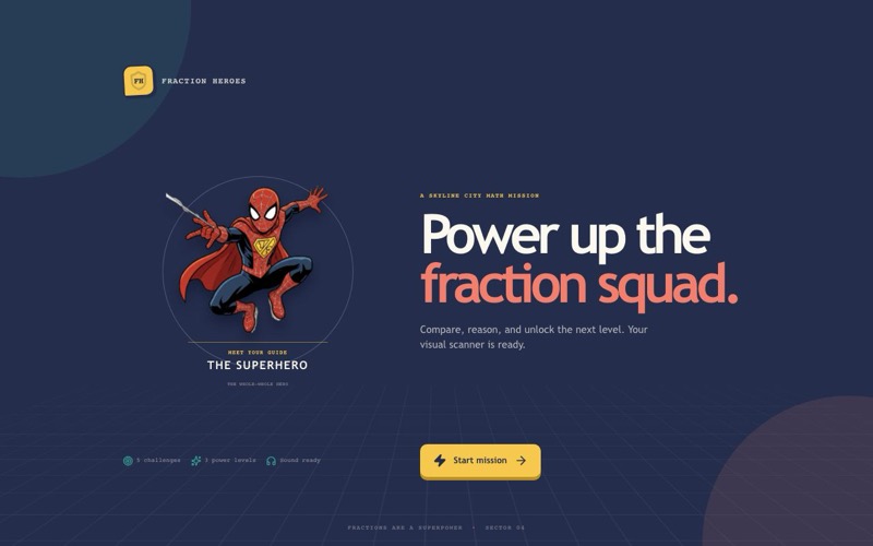 Fraction Heroes screenshot