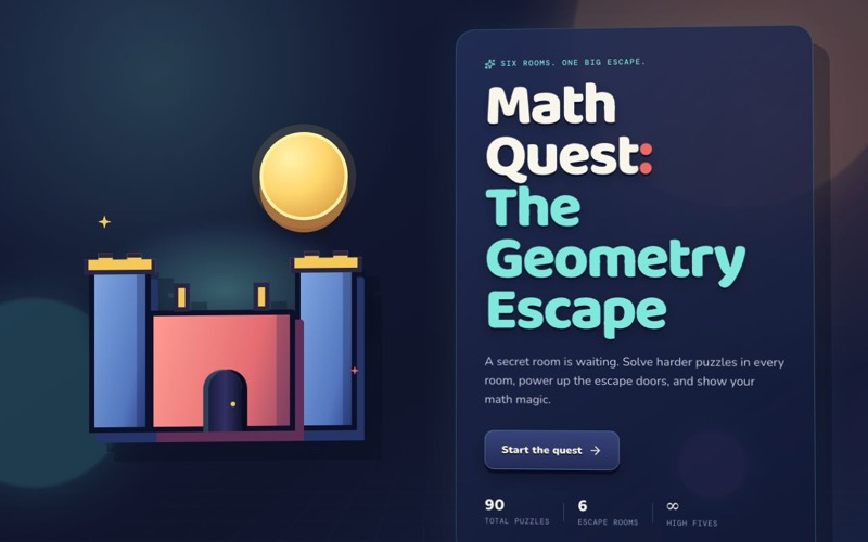 Geometry Escape Room screenshot