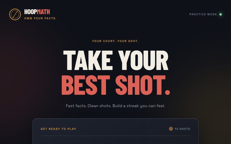 Multiplication Fact Shooter screenshot