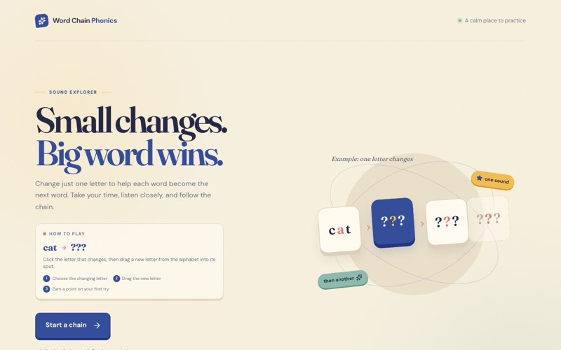 Phonics Chain Fun screenshot