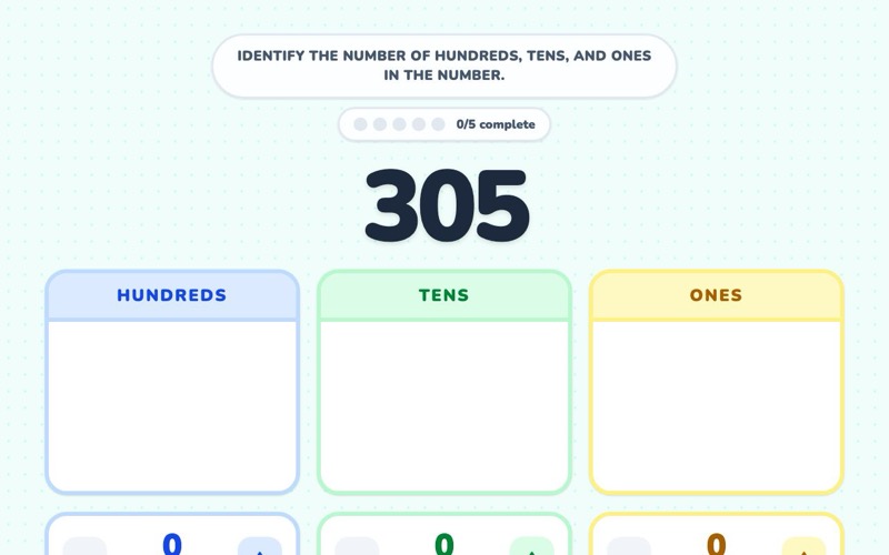 Place Value Builder screenshot