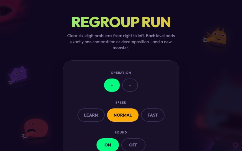 Regroup Run screenshot