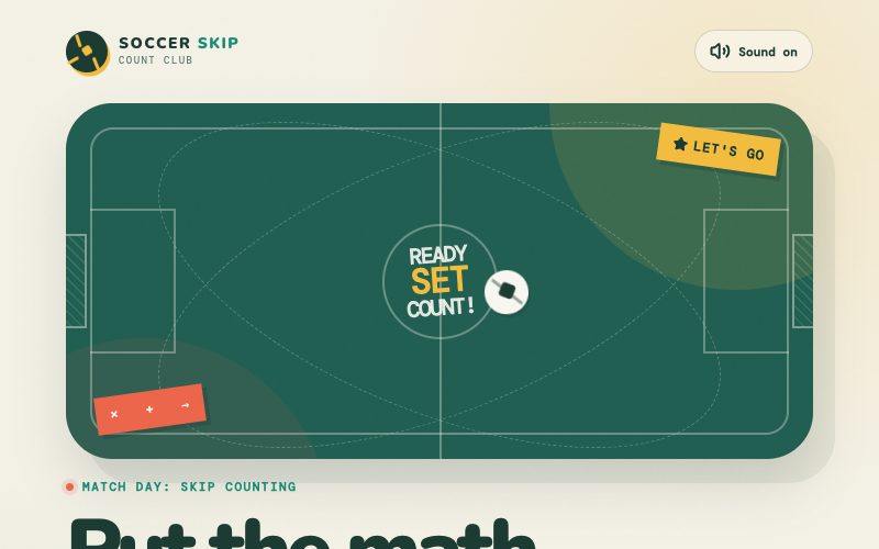 Soccer Skip Count screenshot