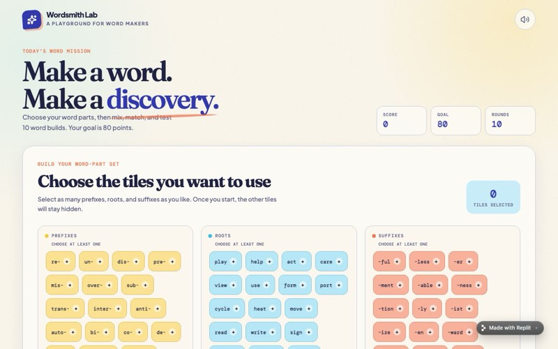 Word Builder Challenge screenshot